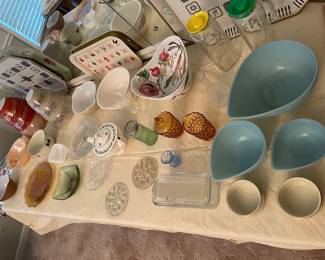 Awesome Pyrex, Fire King, and much more