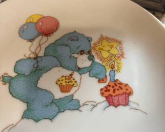Care Bears Themed Dinner Plate