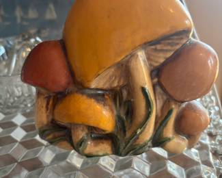 Retro Mushroom Themed Napkin Holder