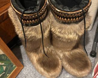 Bilodeau Canada Fur Boots