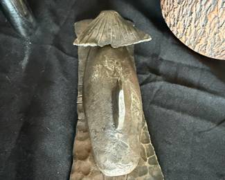 Metal Whale Sculpture