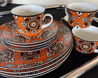 Block Bidasoa Cordova Spain 12 Piece Dish Set