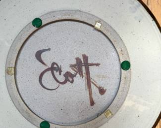 Sam Scott Pottery Dinner Plate