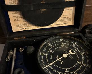 Jones Motrola Hand Tachometer
