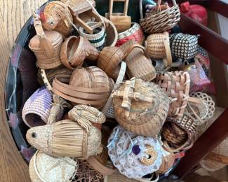 Assortment of Mini Baskets