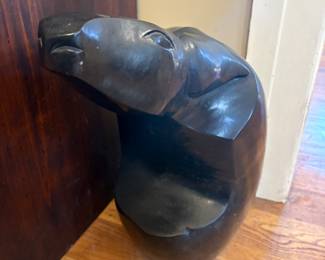 Showna sculpture made of springstone from Zimbabwe  Africa