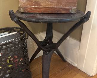 A wooden chair from Zimbabwe