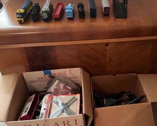 Vintage Train W Tracks And More 