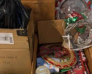 Huge Christmas Decor Lot