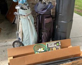 Golf Clubs, Golf Bags, and Accessories 
