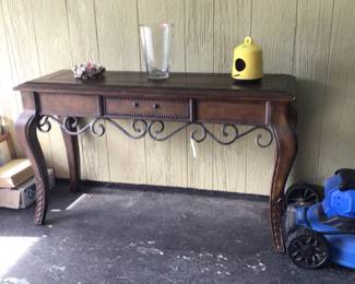 sofa table $65