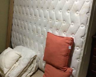 Serta queen mattress set with frame $180.
