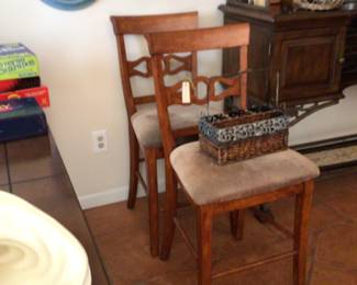 pair of bar stools $85.
