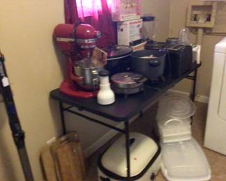 Kitchenaid mixer, countertop appliances 