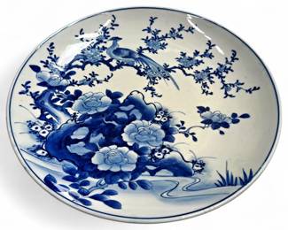 Japanese Imari Ware Blue and White Plate
