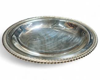 E.G. Webster & Sons Silver-Plated Footed Bowl