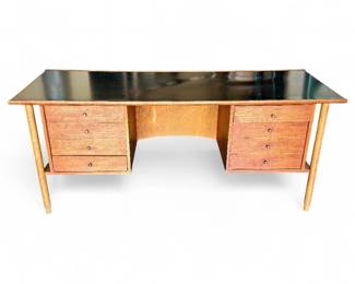 Mid 20th Century Teak & Laminate Desk