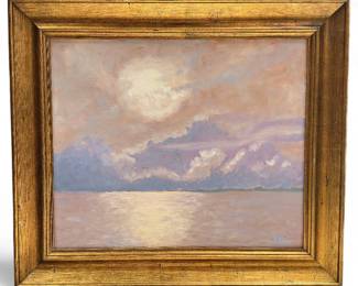 “Evening Before the Storm” by Betsy Alver, Oil on Canvas