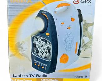 GPX TVWB534SP Portable 5-Inch TV & Radio Unit
