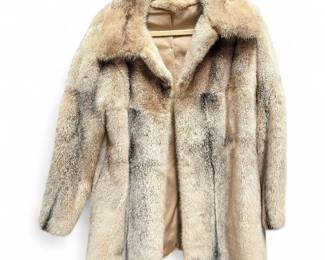 Women's Large Coyote Fur Coat