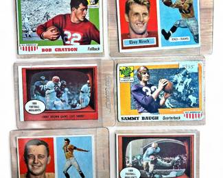 Vintage Topps Football Cards (1955-1961)