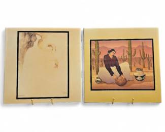 R.C. Gorman Ceramic Art Tiles