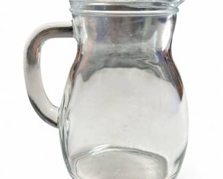Clear Glass Pitcher