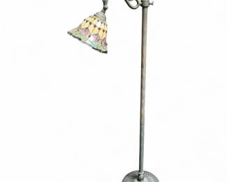 Tiffany-Style Stained Glass Floor Lamp