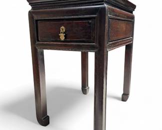 Chinese Antique-Style Hardwood Side Table