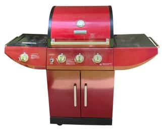 83 - Kenmore Propane Grill w/ single burner 48 x 55 x 24 used as-is electric/electronic/mechanical item - no guarantee all components, untested
