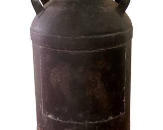 64 - Metal Milk Can - 24" tall
