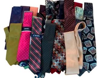 77 - Lot of Assorted Men's Neck Ties
