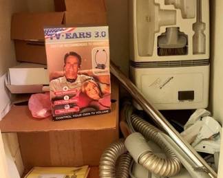 303 - Lot of Assorted Items to include a Kenmore Vacuum used as-is electric/electronic/mechanical item - no guarantee all components, untested.
