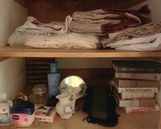 300 - Lot of Assorted Items - 2 shelves
