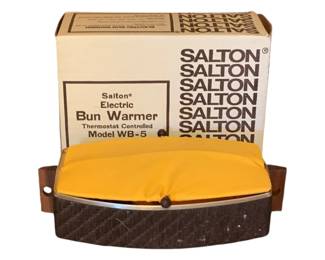 564 - Salton Electric Bun Warmer - Model WB-5 used as-is electric/electronic/mechanical item - no guarantee all components, untested.
