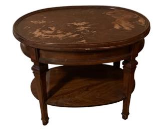 513 - 2-Tiered Side Table - 21 x 26 x 16
