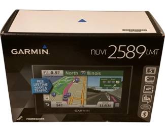 504 - Garmin Nuvi 2589 GPS used as-is electric/electronic/mechanical item - no guarantee all components, untested.
