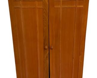 372 - Wood Storage Cabinet - 40 x 24 x 12

