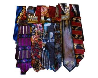 583 - Lot of Assorted Men's Neck Ties
