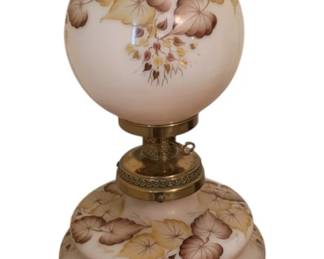338 - Gone with the Wind Lamp - 19" tall used as-is electric/electronic/mechanical item - no guarantee all components, untested.
