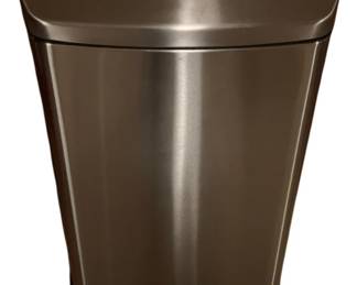 601 - Metal Flip-Top Trash can - 26 x 18 x 12

