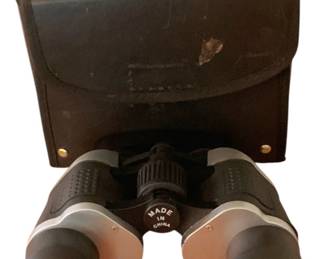 35 - Bosch-Optikon Binoculars w/ case used as-is electric/electronic/mechanical item - no guarantee all components, untested.
