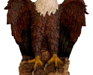 23 - Eagle Statue (plastic) 14 x 10
