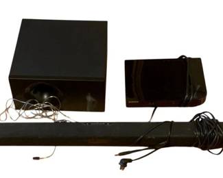 392 - Samsung Soundbar & More used as-is electric/electronic/mechanical item - no guarantee all components, untested.
