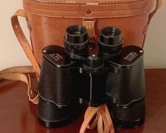 351 - Omega 10x50 Binoculars w/ Case used as-is electric/electronic/mechanical item - no guarantee all components, untested.
