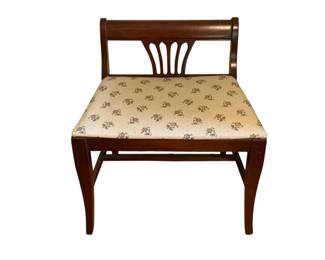 331 - Duncan Phyfe Style Vanity Bench 23 x 22 x 15
