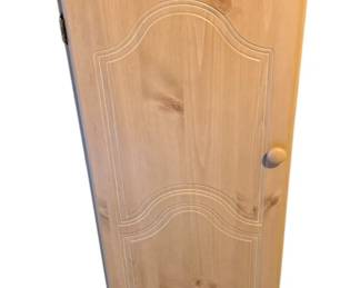 615 - Wood Cabinet w/ contents - 48 x 20 x 16
