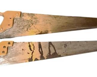 617 - 2 Hand Saws - 30" long
