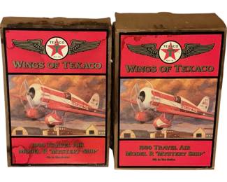 512 - 2 Texaco Die-Cast Planes in Boxes
