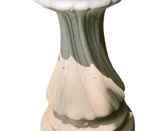 86 - Concrete Bird Bath Base only - 26 x 12

